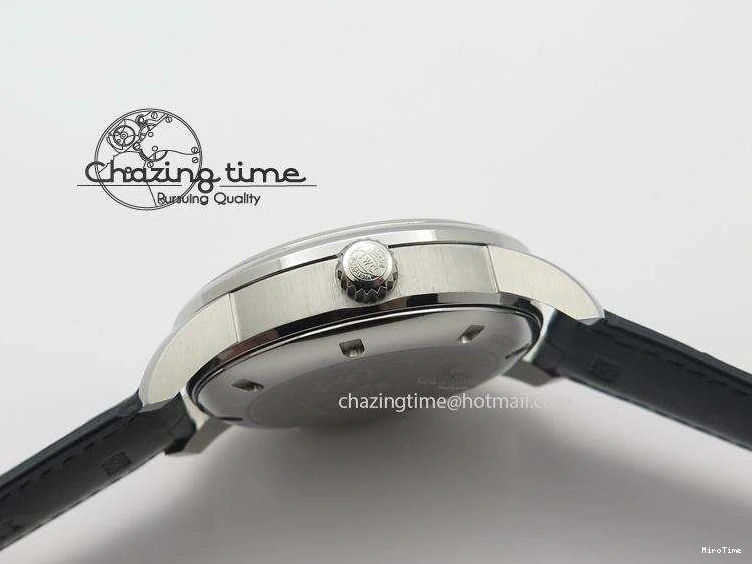 MIROTIME 0210 Thermal Ingeniuer St.Laurens SS Blue Dial MKF 1:1 V2 Best Edition On Black Leather Strap A 7353